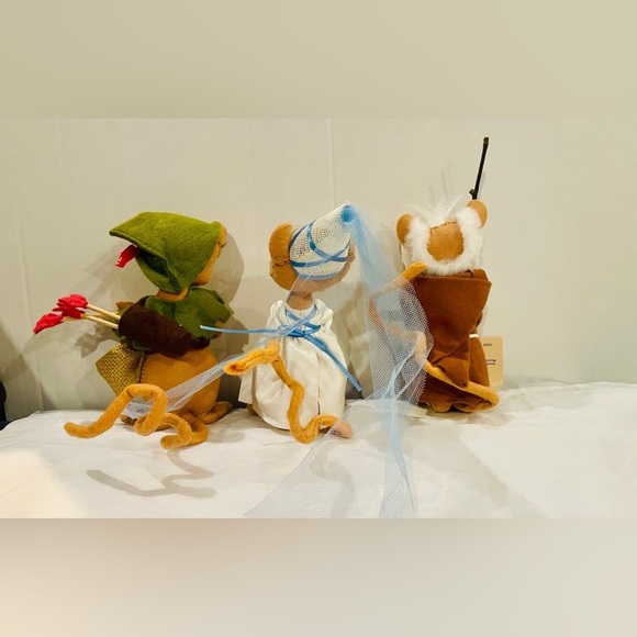 Annalee dolls set Robin Hood , Maid Marion, Friar Tick vintage dolls - Picture 4 of 12